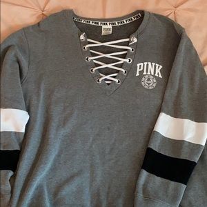 Victoria Secrets Pink Crew Neck